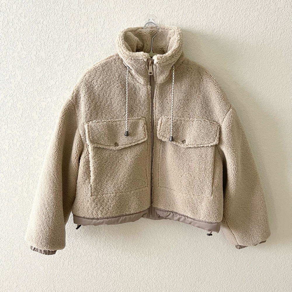Zara Teddy Fleece Jacket